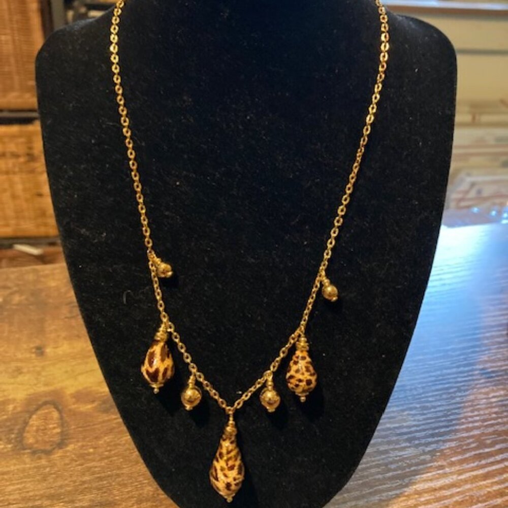 Toscana bronze necklace